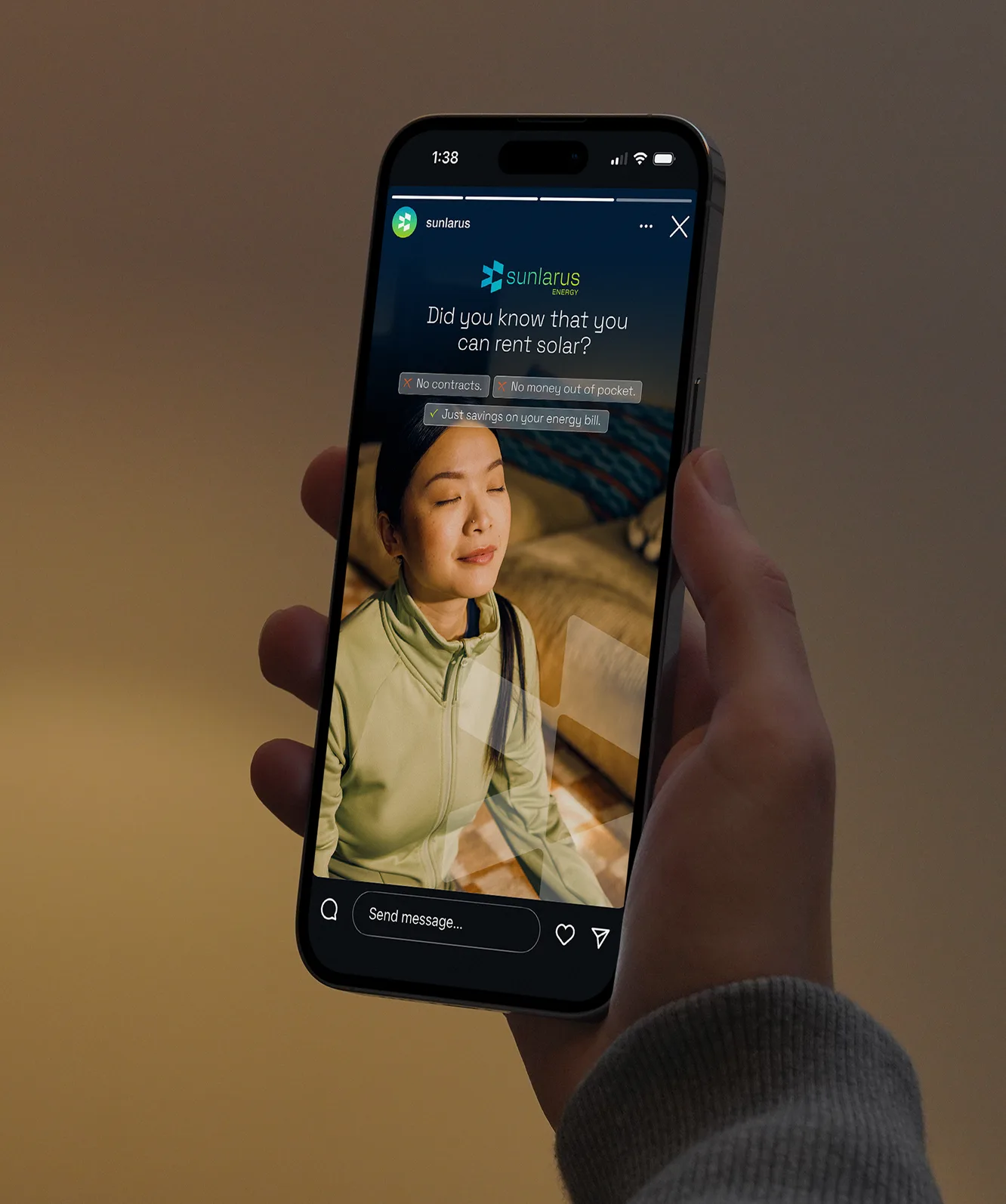 Sunlarus mobile experience